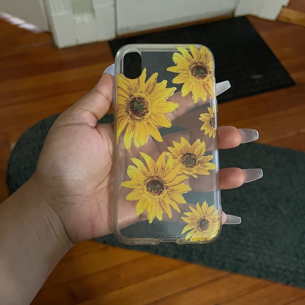 Casely iPhone XR sunflower soft case